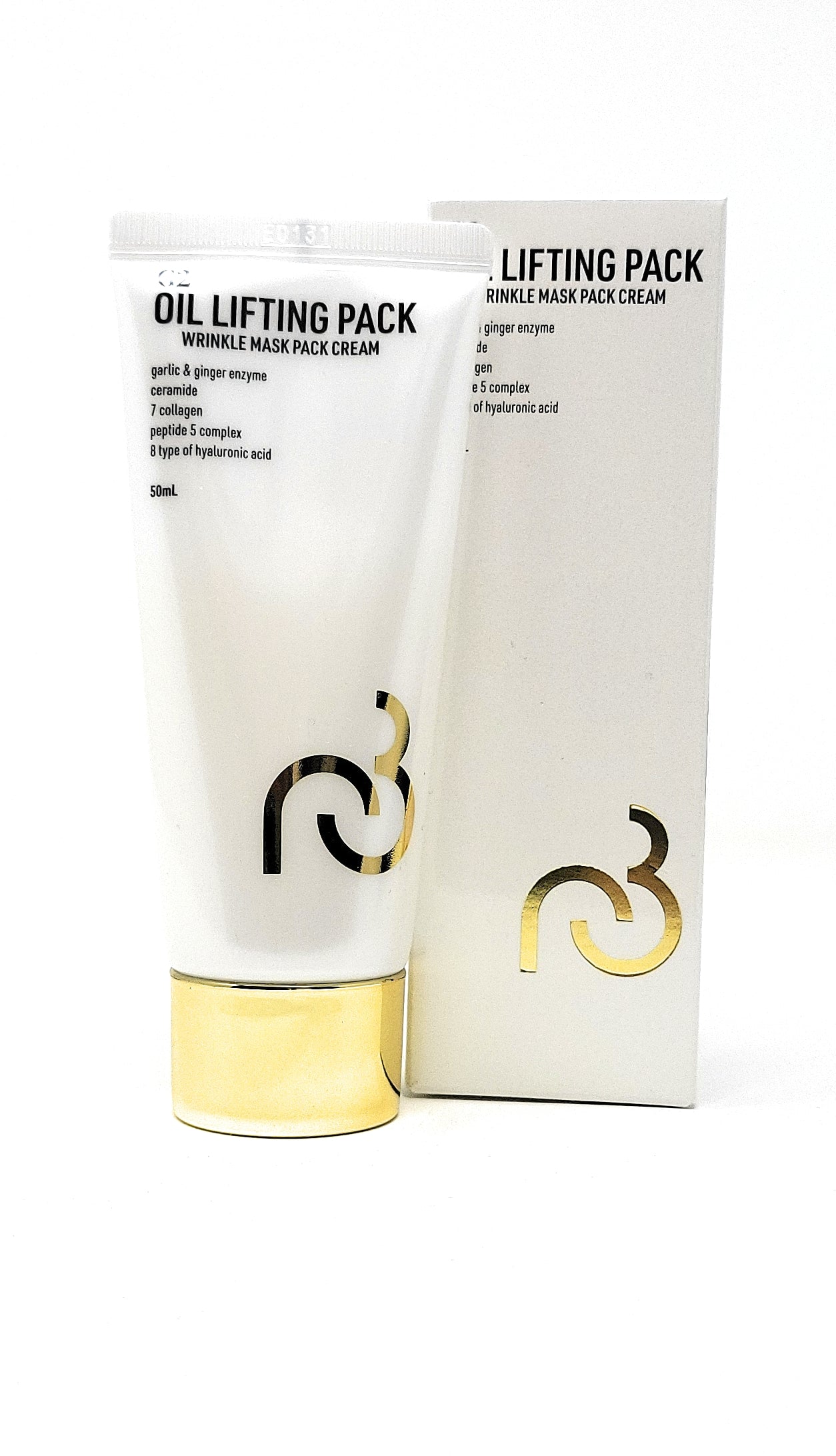 G2 Rice Polymer Oil Lifting Pack - Collagen and Peptide Infused Instant Face Lift Cream for Enhanced Skin Tightening and Anti-Wrinkle Moisturization